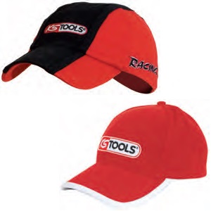 棒球帽(工 作帽) - 紅 - 黑
