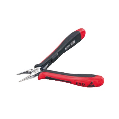 ESD long-nose pliers – straight – without cut