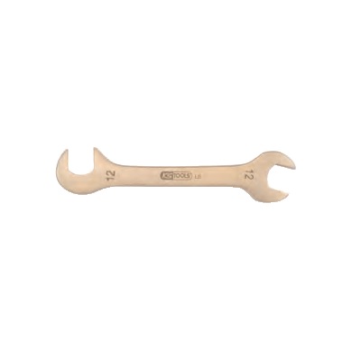 BRONZE + DOUBLE OPEN ENDED SPANNER SMALL 4 MM