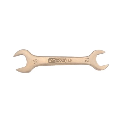BRONZE + DOUBLE OPEN ENDED SPANNER 3X3, 5 MM
